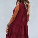  Love Kuza Verve V-Neck Tiered Dress