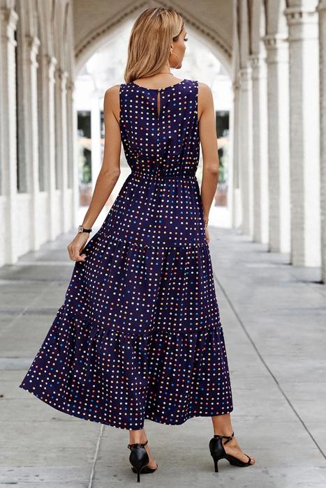 Love Kuza Starry Night Sleeveless Maxi