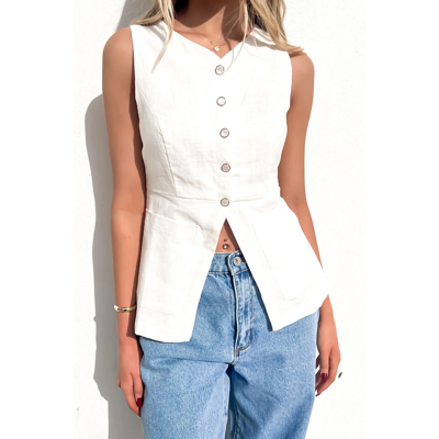 Love Kuza Breezelinen Vest