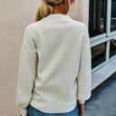  Love Kuza Mock Neck Classic Sweater