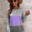  SALE! - Size L - only - Love Kuza Colorblock Long Sleeve Sweater