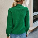  Love Kuza Mock Neck Classic Sweater