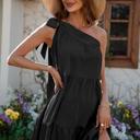  Love Kuza One-Shoulder Charm Dress