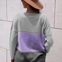  SALE! - Size L - only - Love Kuza Colorblock Long Sleeve Sweater