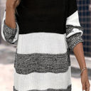  Love Kuza Colorblock Cozy Long Sweater