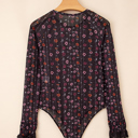  Love Kuza - Midnight Petals Lace Bodysuit