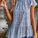  Love Kuza Bloom Ruffle Charm Blouse
