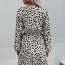  Love Kuza Abstract Dots Long Sleeve Dress 