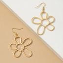  Very Carrot Cutout daisy flower drop earring