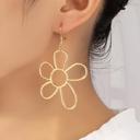  Very Carrot Cutout daisy flower drop earring