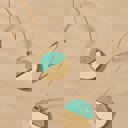  Very Carrot Stone Arc Drop Earrings