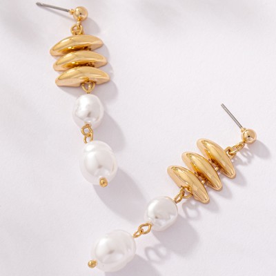 Very Carrot Golden Glow Linear Earrings