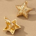  Very Carrot Stellar Puff Star Earrings