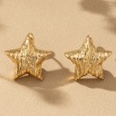  Very Carrot Stellar Puff Star Earrings