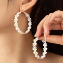  Very Carrot Daisy Delight Hoop Earrings