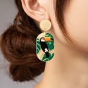  Very Carrot Tropical Tale Drop Earrings