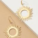  Very Carrot Sunburst Drop Earrings