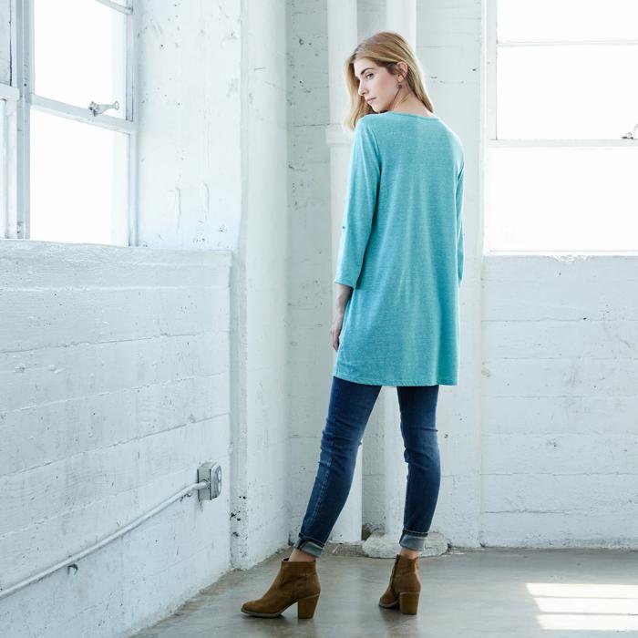 SALE!  Last Piece - Size S - Love Kuza Adorn Me Tunic Top