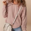  Love Kuza - Studded Blush Hoodie 