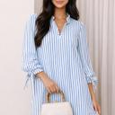   - Seaside Stripe Bow Dress