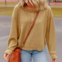  Love Kuza - Honeycomb Ease Waffle Henley