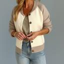  Love Kuza - Cozy Harmony Colorblock Cardigan