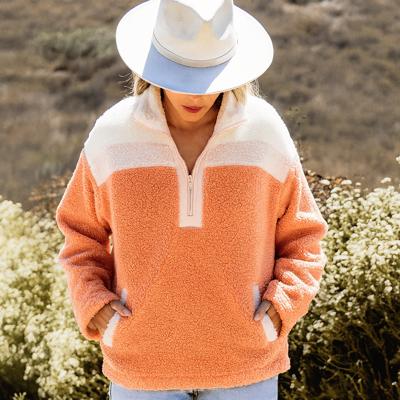 Love Kuza - Sunset Sherpa Quarter-Zip