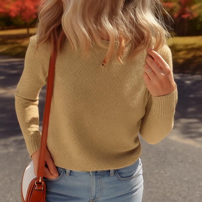Love Kuza - Golden Hour Soft Knit Sweater