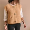  Love Kuza - Golden Hearth Sherpa Vest