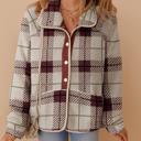  Love Kuza - Highland Haven Plaid Sherpa Jacket