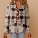  Love Kuza - Highland Haven Plaid Sherpa Jacket