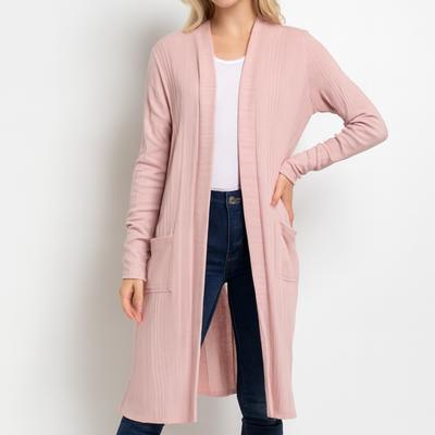 Love Kuza Belong - Blush Haven Longline Cardigan