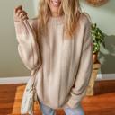  Love Kuza - Soft Sands Textured Sweater