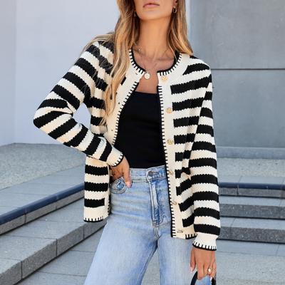 Love Kuza - Golden Stripes Charm Cardigan