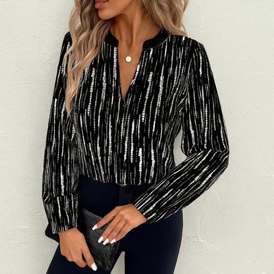 Love Kuza - Midnight Streak Blouse