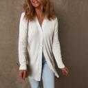  Love Kuza - Frost Glow Ribbed Cardigan