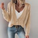  Love Kuza - Vanilla Lace Knit Cardigan