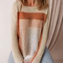  Love Kuza - Sunset Glow Crochet Pullover