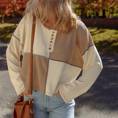 Love Kuza - Autumn Patchwork Henley