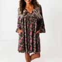  Love Kuza - Wild Bloom Boho Dress