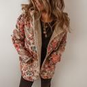  Love Kuza - Boho Bloom Sherpa Jacket