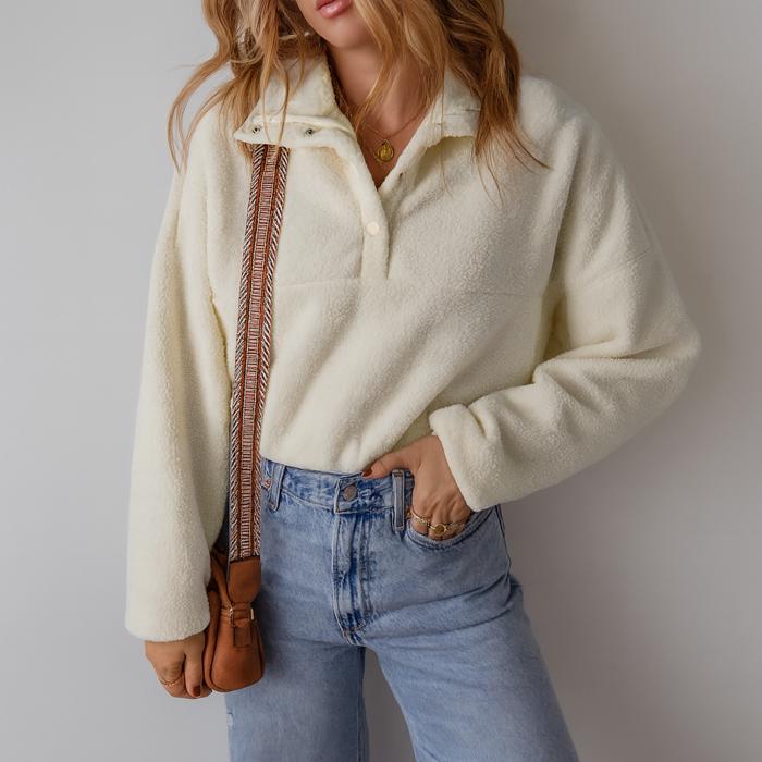 Love Kuza - Winter Glow Sherpa Pullover