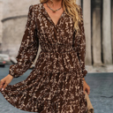  Love Kuza - Cocoa Meadow Tiered Dress