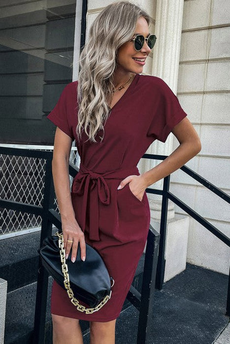 Love Kuza Button Everyday Ease Dress