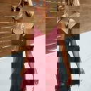 WINE Large Love Kuza Ditsy Delight Dress