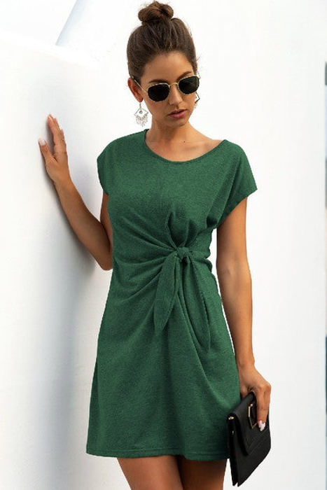 Love Kuza Knottingly Chic T-Shirt Dress