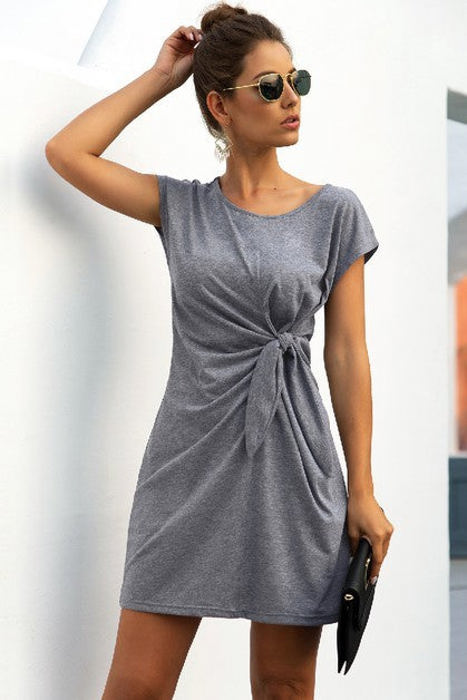 Love Kuza Knottingly Chic T-Shirt Dress