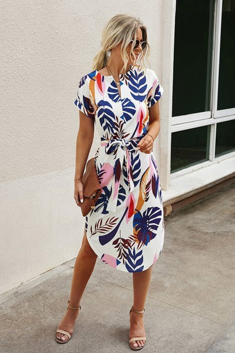 Love Kuza Meadowline Midi Dress