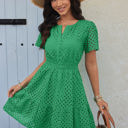 Green Large Love Kuza Sunlace Charm Dress