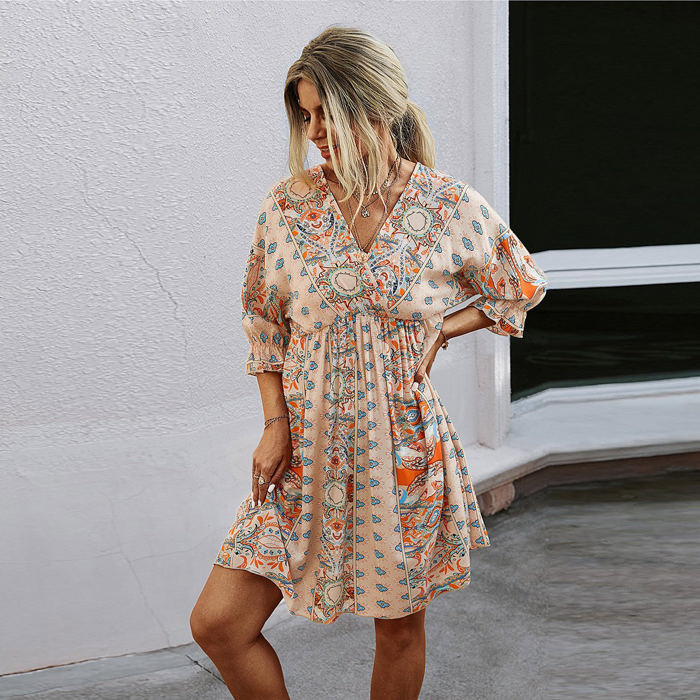 Love Kuza Free Spirit Boho A-Line Dress